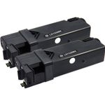 Dell 593-10258 (DT615) ensemble de 2 toner compatibles noir haute capacité (Paradise Cartouche)