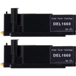 Dell 593-11040 (N51XP) ensemble de 2 toner compatibles noir (Paradise Cartouche)