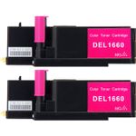 Dell 593-11033 (8WNV5) ensemble de 2 toner compatibles magenta (Paradise Cartouche)