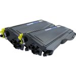 Brother TN2120 ensemble de 2 toner compatibles noir haute capacité (Paradise Cartouche)