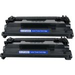 HP 26X (CF226X) ensemble de 2 toner compatibles noir haute capacité (Paradise Cartouche)