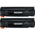 HP 78A (CE278A) ensemble de 2 toner compatibles noir (Paradise Cartouche)