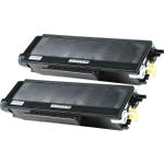 Brother TN3170 (TN3130) ensemble de 2 toner compatibles noir haute capacité (Paradise Cartouche)