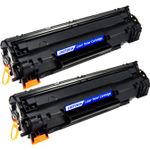 HP 83A (CF283A) ensemble de 2 toner compatibles noir (Paradise Cartouche)