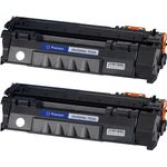 Canon 715 ensemble de 2 toner compatibles noir (Paradise Cartouche)