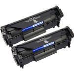 Canon FX-10 (0263B002AA) ensemble de 2 toner compatibles noir (Paradise Cartouche)