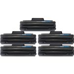 Samsung MLT-D1042S ensemble de 5 toner compatibles noir (Paradise Cartouche)