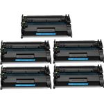 HP 26A (CF226A) ensemble de 5 toner compatibles noir (Paradise Cartouche)