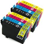 Epson 502XL ensemble de 8 cartouches d'encre compatibles haute capacité (Paradise Cartouche)