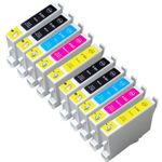 Epson T0556 ensemble de 10 cartouches d'encre compatibles (Paradise Cartouche)