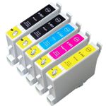 Epson T0556 ensemble de 5 cartouches d'encre compatibles (Paradise Cartouche)