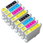 Epson T0556 ensemble de 8 cartouches d'encre compatibles (Paradise Cartouche)