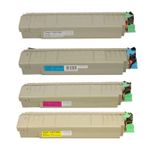 Oki C810, C810N, C830, C830N ensemble de 4 toner compatibles (Paradise Cartouche)