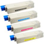 Oki C5600, C5700 ensemble de 4 toner compatibles (Paradise Cartouche)