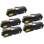 Kyocera TK-130 ensemble de 5 toner compatibles (Paradise Cartouche)