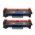 Brother TN2420 ensemble de 2 toner compatibles noir haute capacité (Paradise Cartouche)