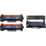 Brother TN2420 & DR2400 ensemble de 3 toner & tambour compatibles haute capacité (Paradise Cartouche)