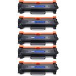 Brother TN2420 ensemble de 5 toner compatibles noir haute capacité (Paradise Cartouche)