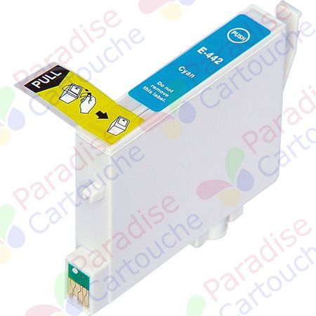 Epson T0442 cartouche d'encre cyan compatible (Paradise Cartouche)