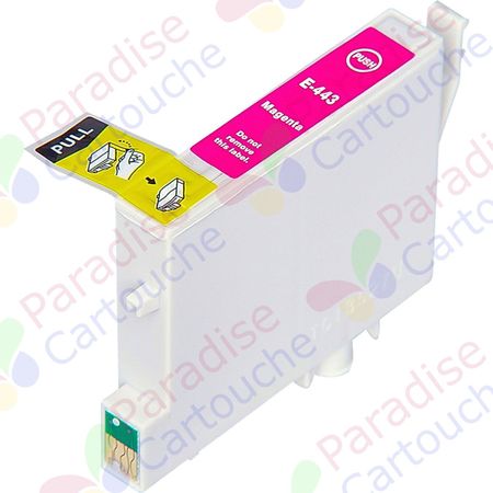 Epson T0443 cartouche d'encre magenta compatible (Paradise Cartouche)