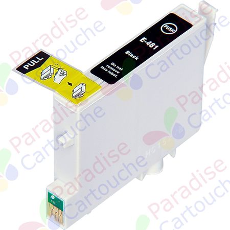 Epson T0481 cartouche d'encre noir compatible (Paradise Cartouche)