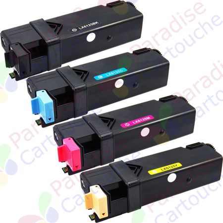 Xerox Phaser 6125 ensemble de 4 toner compatibles (Paradise Cartouche)