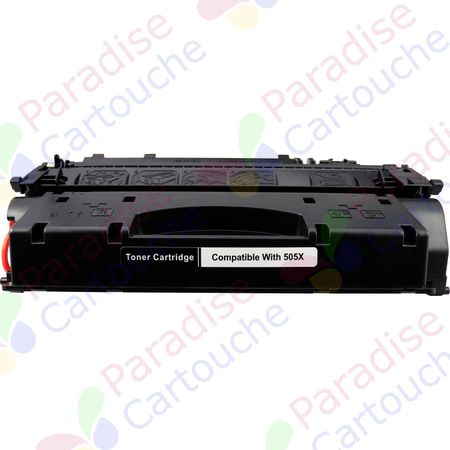 HP 05X (CE505X) toner compatible noir haute capacité (Paradise Cartouche)