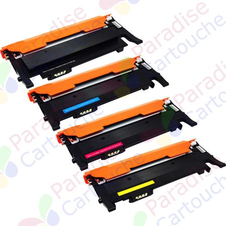 Samsung CLT-406S ensemble de 4 toner compatibles (Paradise Cartouche)