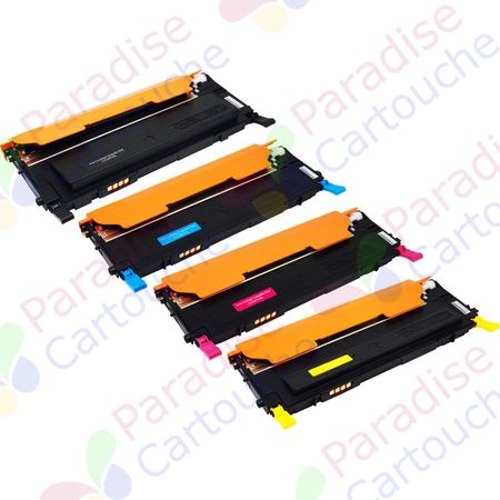 Samsung CLT-407S ensemble de 4 toner compatibles (Paradise Cartouche)