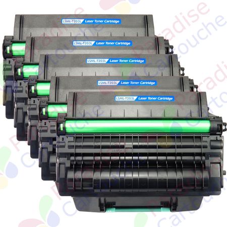 Samsung MLT-D203L ensemble de 5 toner compatibles noir haute capacité (Paradise Cartouche)