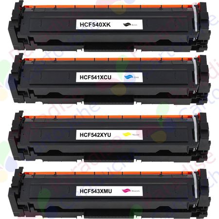 HP 203X ensemble de 4 toner compatibles haute capacité (Paradise Cartouche)