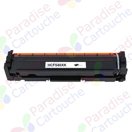 HP 203X (CF540X) toner compatible noir haute capacité (Paradise Cartouche)