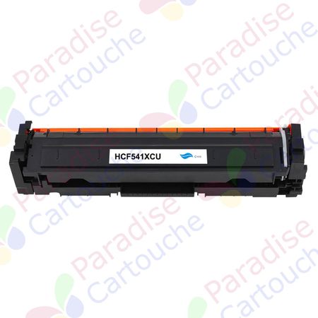 HP 203X (CF541X) toner compatible cyan haute capacité (Paradise Cartouche)