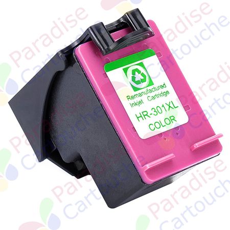 HP 301XL (CH564EE) cartouche d'encre compatible couleur haute capacité (Paradise Cartouche)