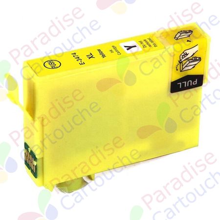 Epson 34XL cartouche d'encre compatible jaune haute capacité (Paradise Cartouche)