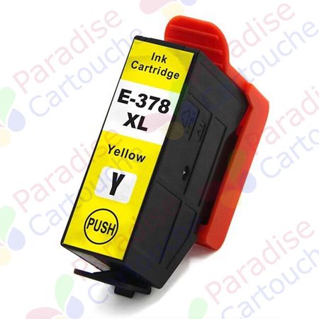 Epson 378XL cartouche d'encre compatible jaune haute capacité (Paradise Cartouche)