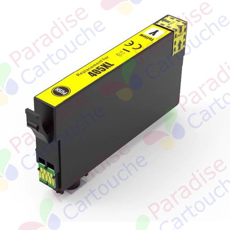 Epson 405XL cartouche d'encre compatible jaune haute capacité (Paradise Cartouche)