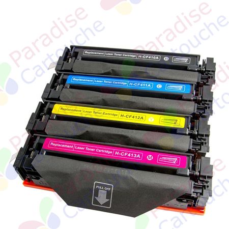 HP 410A ensemble de 4 toner compatibles (Paradise Cartouche)