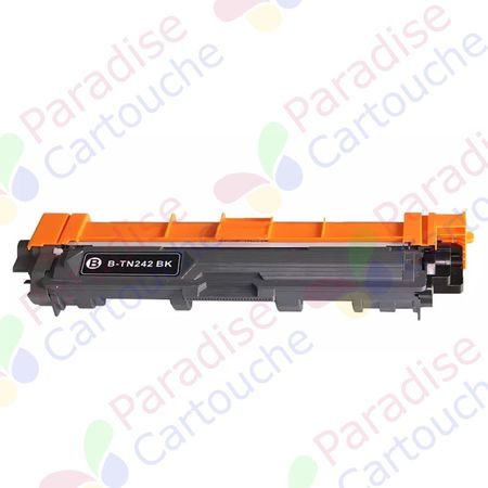 Brother TN242BK toner compatible noir ultra haute capacité (Paradise Cartouche)