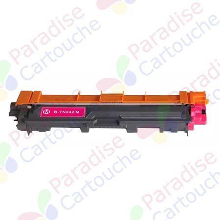 Brother TN242M toner compatible magenta ultra haute capacité (Paradise Cartouche)