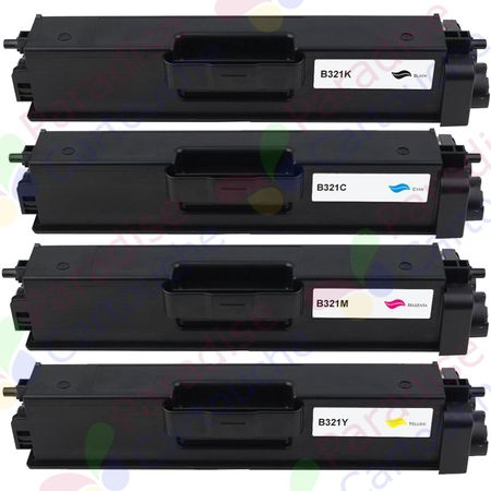 Brother TN321 ensemble de 4 toner compatibles (Paradise Cartouche)