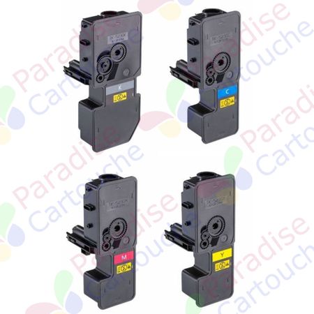 Kyocera TK-5230 ensemble de 4 toner compatibles haute capacité (Paradise Cartouche)