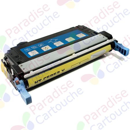 HP 643A (Q5952A) toner compatible jaune (Paradise Cartouche)