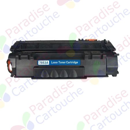 HP 53A (Q7553A) toner compatible noir (Paradise Cartouche)