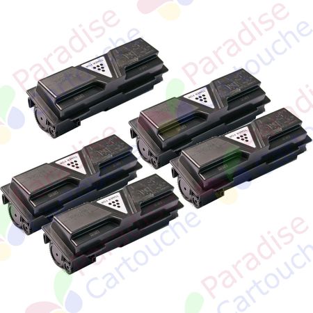 Kyocera TK-1140 ensemble de 5 toner compatibles (Paradise Cartouche)