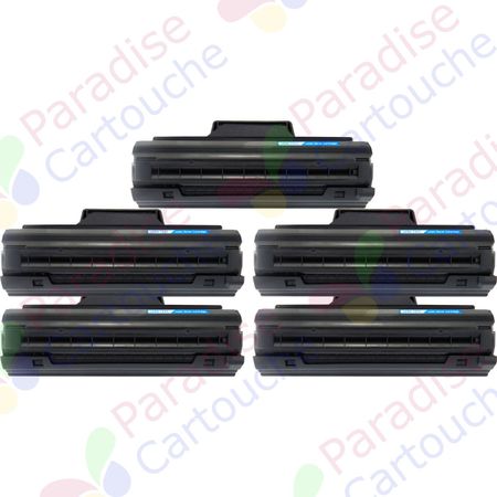 Samsung MLT-D1042S ensemble de 5 toner compatibles noir (Paradise Cartouche)