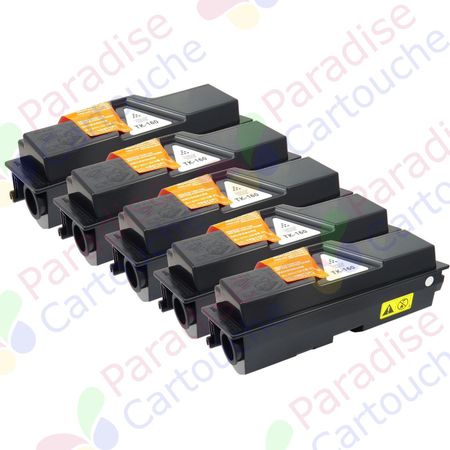 Kyocera TK-160 ensemble de 5 toner compatibles (Paradise Cartouche)