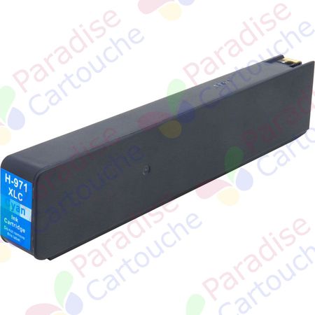 HP 971XL (CN626AE) cartouche d'encre compatible cyan haute capacité (Paradise Cartouche)