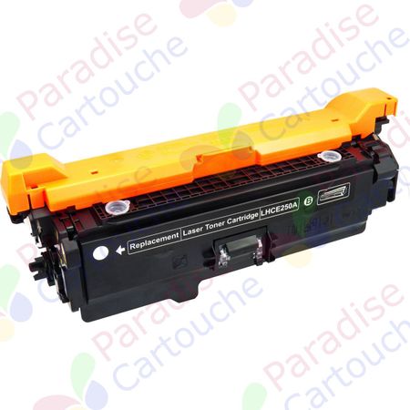 HP 504A (CE250A) toner compatible noir (Paradise Cartouche)