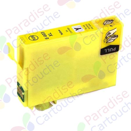 Epson 603XL cartouche d'encre compatible jaune haute capacité (Paradise Cartouche)